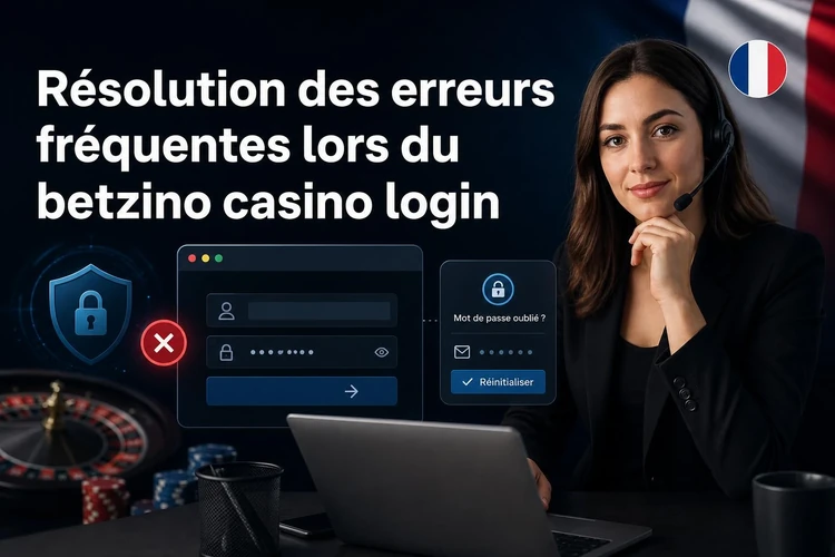 Résolution des erreurs fréquentes lors du betzino casino login