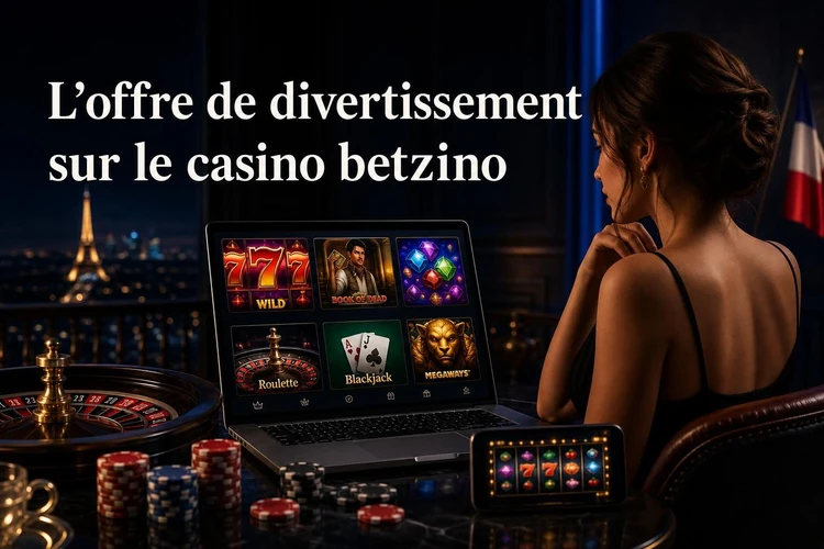 L'offre de divertissement sur le casino betzino